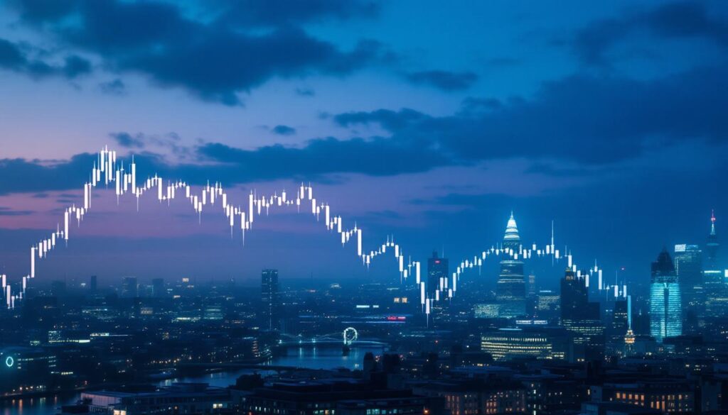 UK large-cap equities fall amid global uncertainties and policy concerns