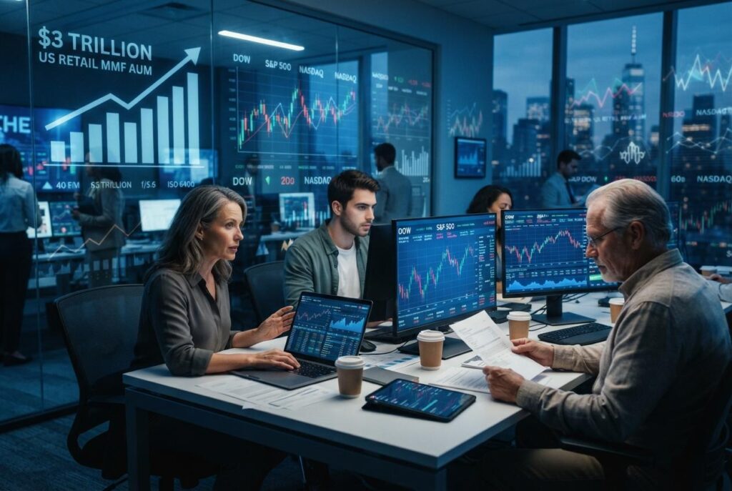 Investors cling to record $3 trillion in US money-market funds despite rising risks
